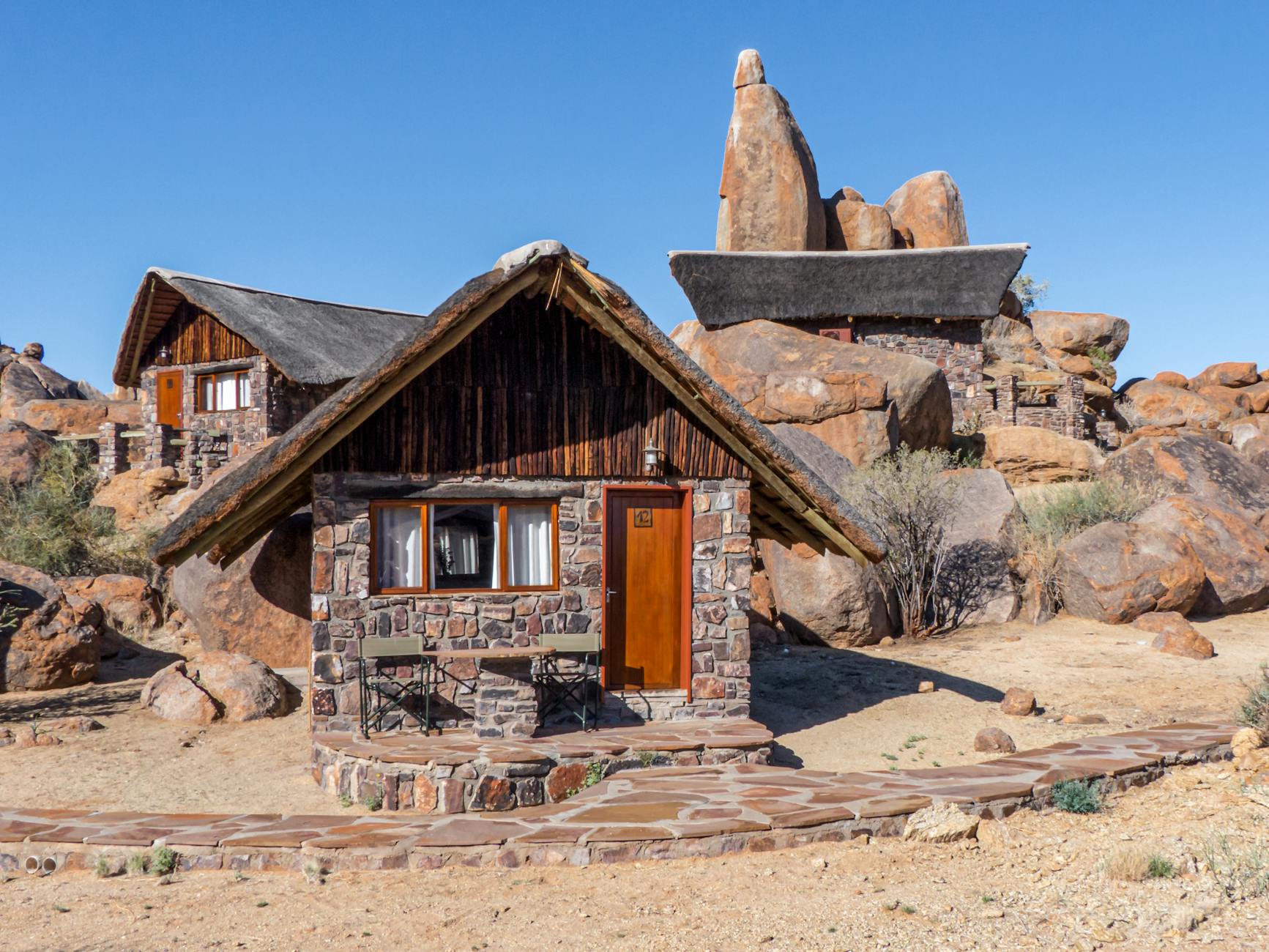 Borana Lodge stone safari accommodation Kenya