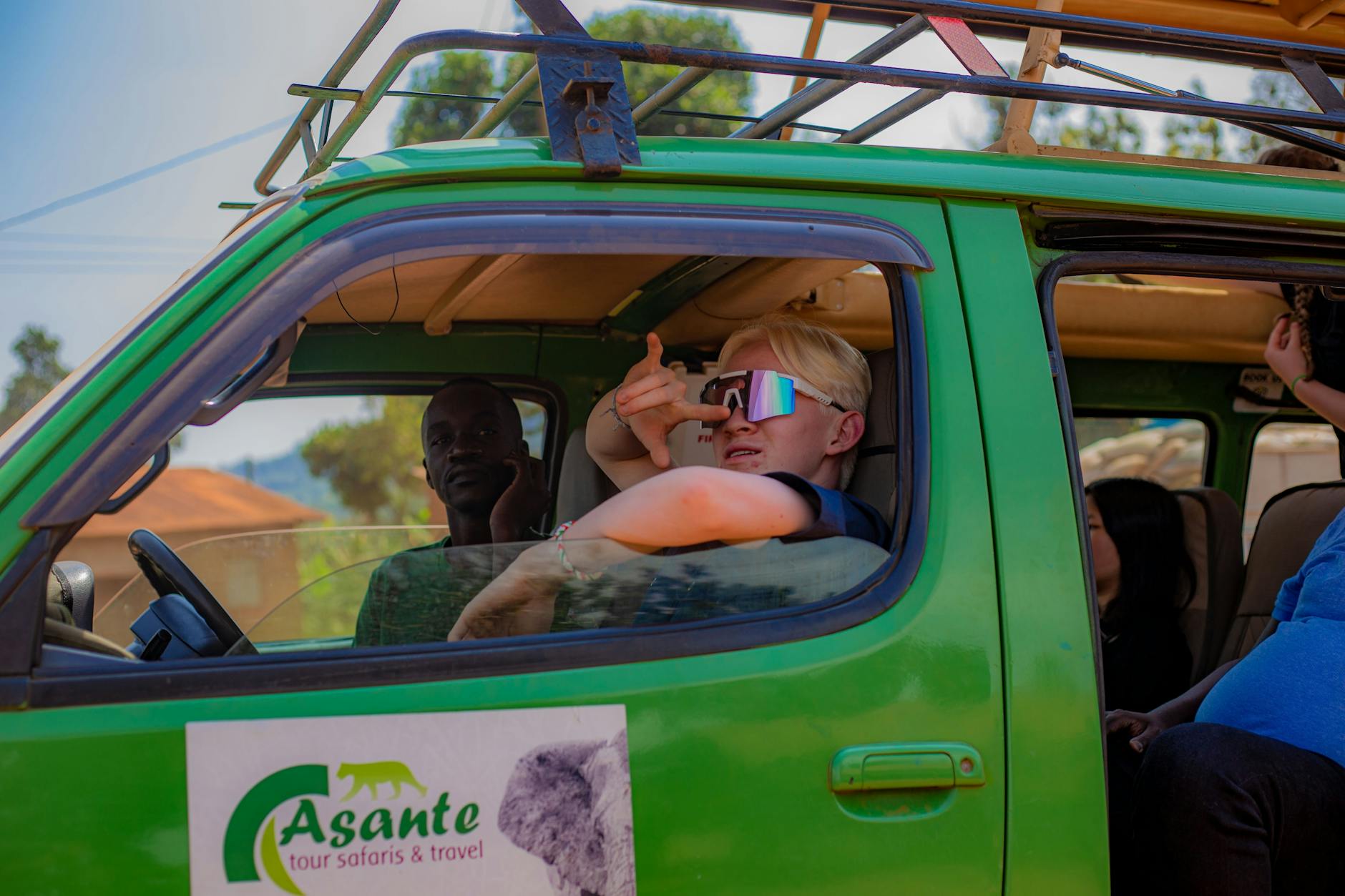 A safari driver-guide in Laikipia, the main tipping focus