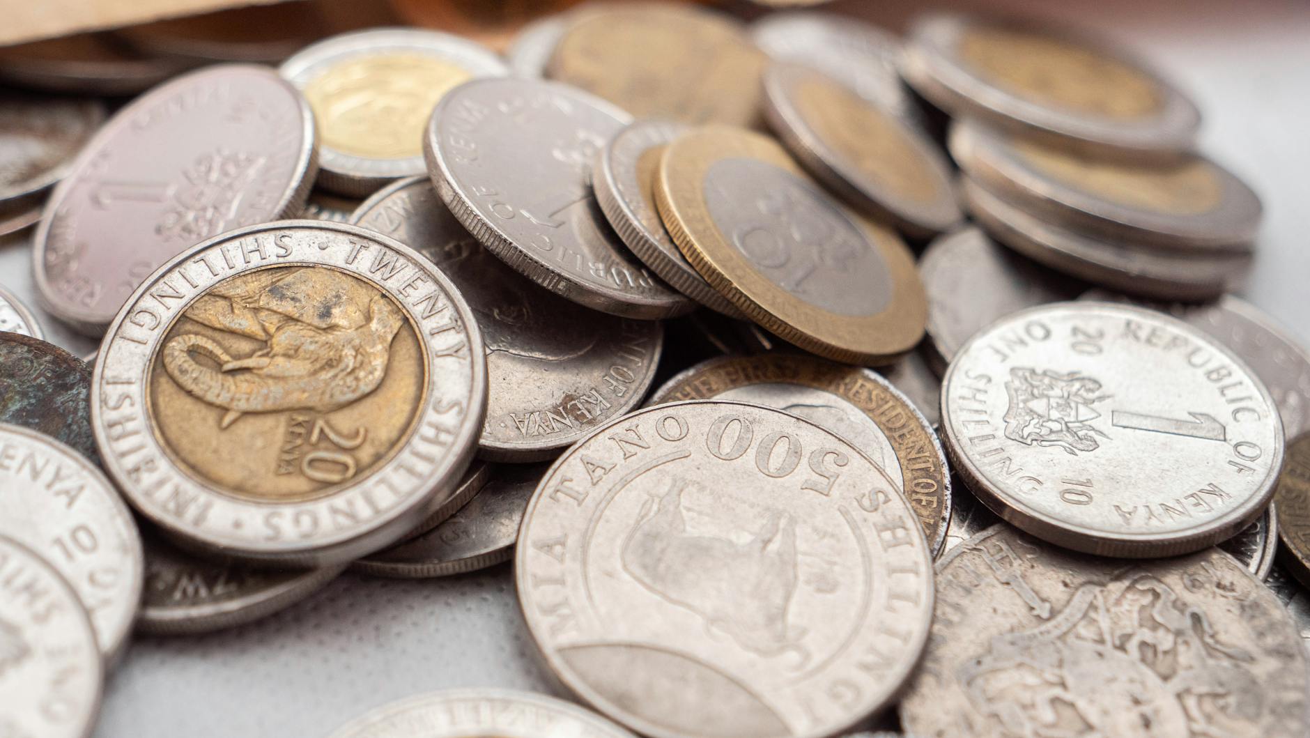 Kenyan shillings, the preferred currency for tips